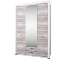 Трехстворчатый шкаф для одежды с зеркалом Оливия 3D2S Z