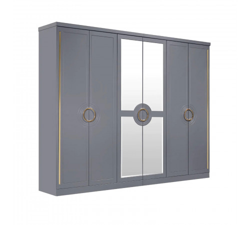 Спальный гарнитур Бодрум (белый,серый,капучино)