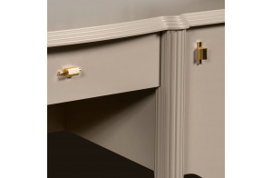 Туалетный столик  Моника (Капучино эмаль)