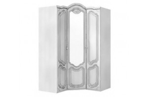 Угловой шкаф Орхидея СП-002-18 (белый)